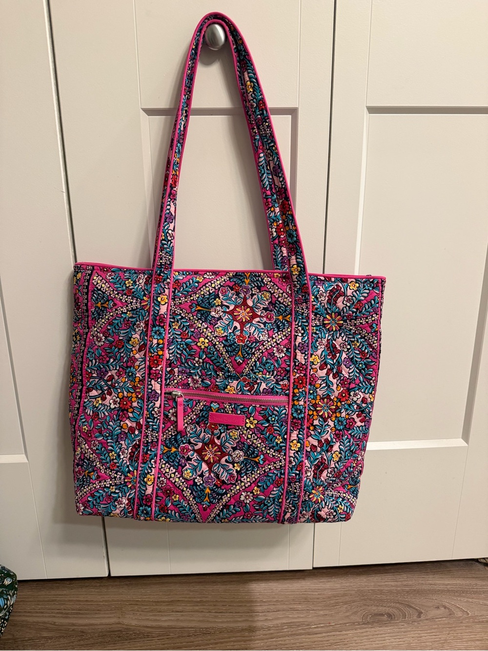 Vera Bradley Floral Quilted Tote Bag